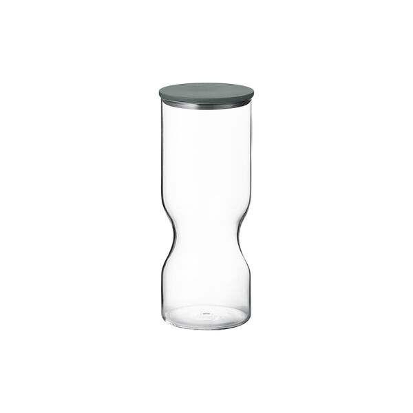 ALFREDO oppbevaringsboks large 1,5 L, glass/grønn, Georg Jensen