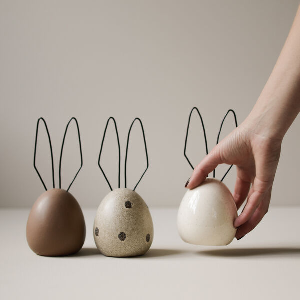 HARE dekoration, beige dot, DBKD