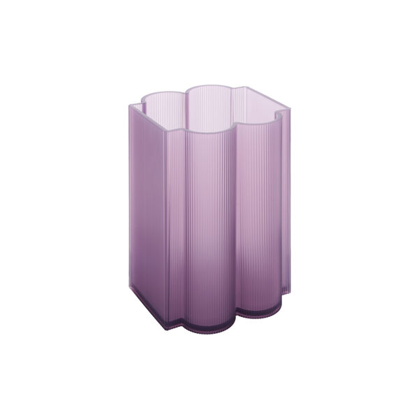 OKRA vase S, violet, Kartell