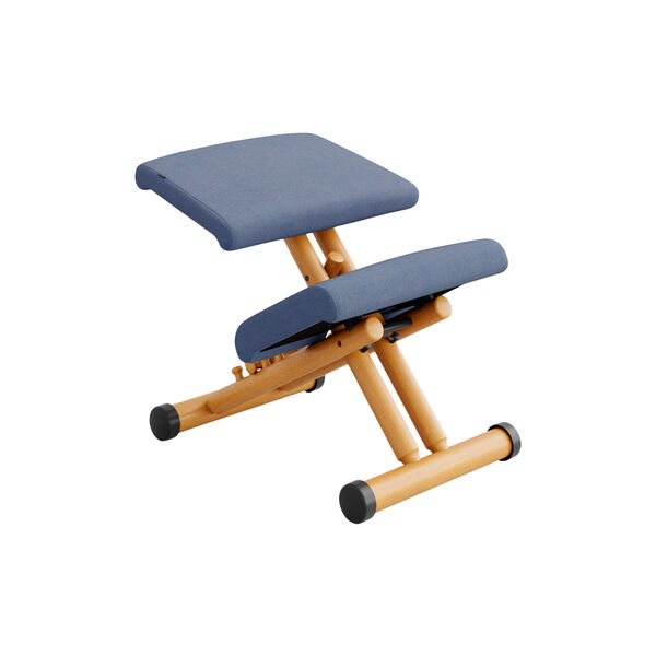 Multi™ knestol, blå/natur Multi™ knestol, blå/natur, Varier Furniture