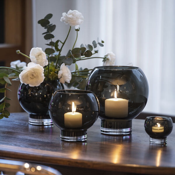 Galaxie - Lykt/vase small, koks, Magnor