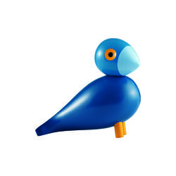 Kay Bojesen sangfugl Kay, blå, Kay Bojesen Denmark