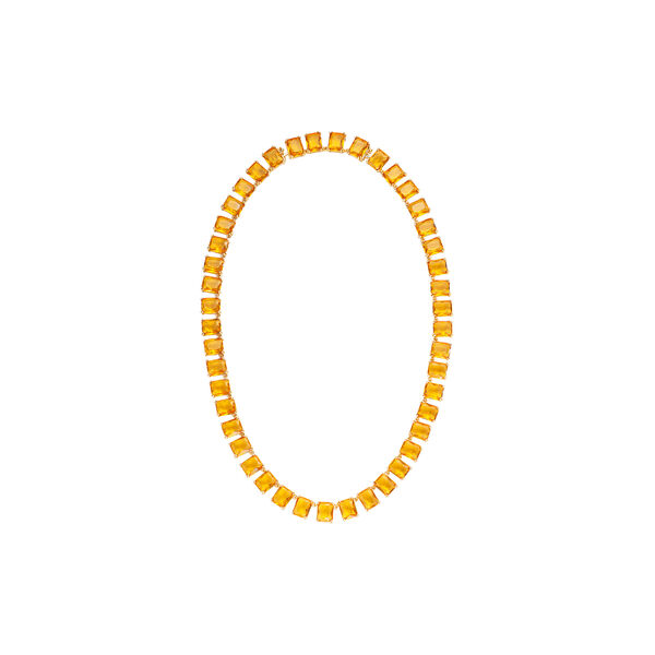 Gl&oslash;r Halsmykke, gul, Hadeland Glassverk