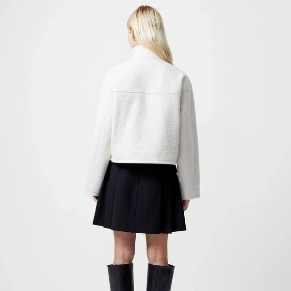 DOVER BOUCLE JACKET, cream, French Connection