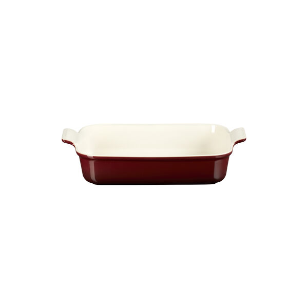 Heritage rektangulært fat 32 cm, garnet Heritage rektangulært fat 32 cm, garnet, Le Creuset
