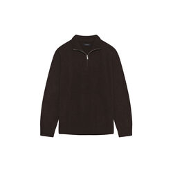 MAhellson Z Knit Pullover, chocolate torte melange, Matinique