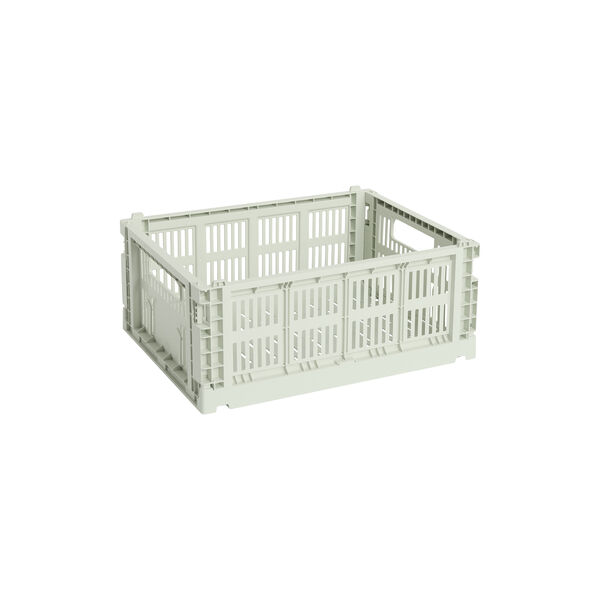 HAY Colour Crate Medium, mint, HAY