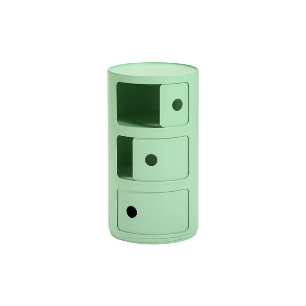 COMPONIBILI BIO 3 ELEMENTI oppbevaringsbord, green, Kartell
