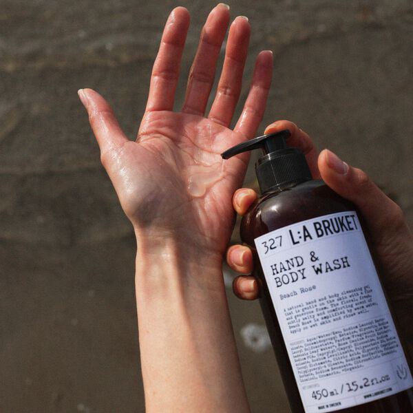 No. 327 H&aring;nd- og kroppsvask, beach rose, L:a Bruket