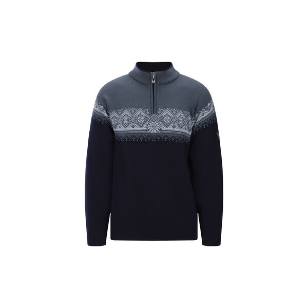 Moritz Masc Sweater, marine steel ice, Dale of Norway
