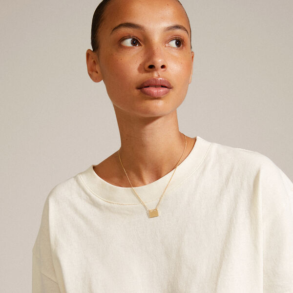 PULSE resirkulert halskjede, gold, Pilgrim