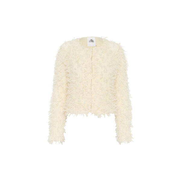 KBUlissa Cardigan, egret, Karen by Simonsen