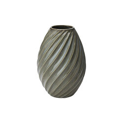 River vase, gråblå, Morsø