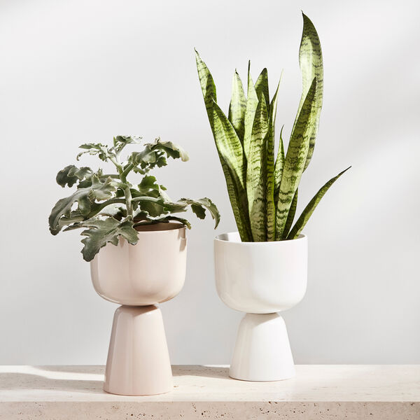 Nappula blomsterpotte small, hvit, Iittala