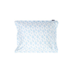 Floral Sateen putetrekk, blue/white, Lexington