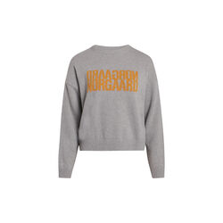 Tilona genser, light gray melange, Mads Nørgaard