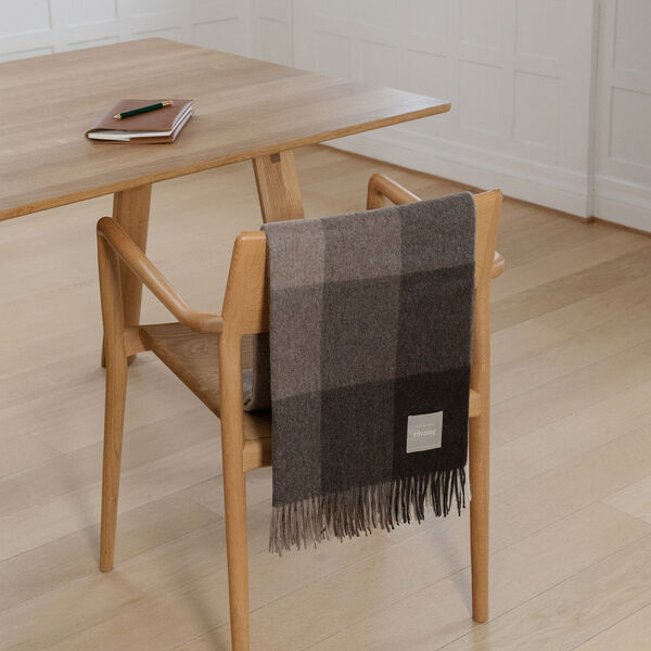 Inca Stones pledd, brown, ELVANG