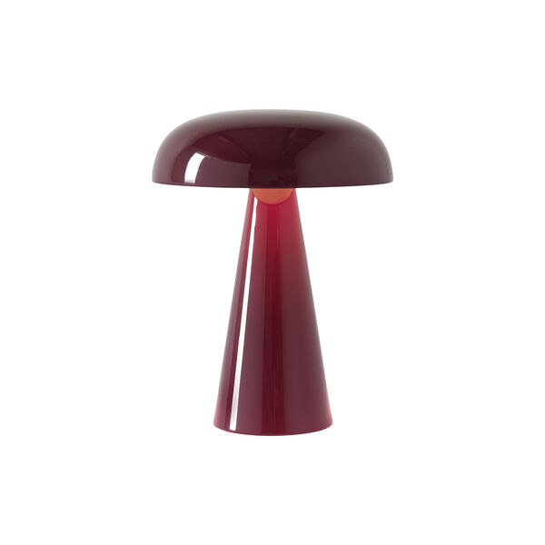 Como SC53 transportabel bordlampe, red brown, &Tradition