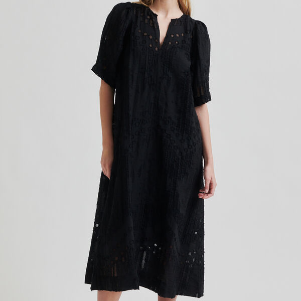 Nete Dress, black Nete Dress, black, Second Female