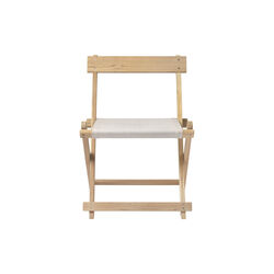 BM4570 Deck Dining Chair, teak/beige, Carl Hansen & S&oslash;n