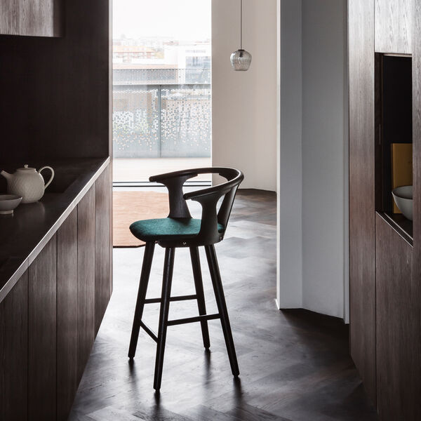 Blown SW4 pendel, sølv, &Tradition