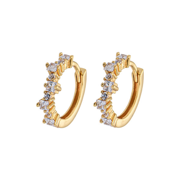 Emilia Mixed øreringer, white, Emilia by Bon Dep