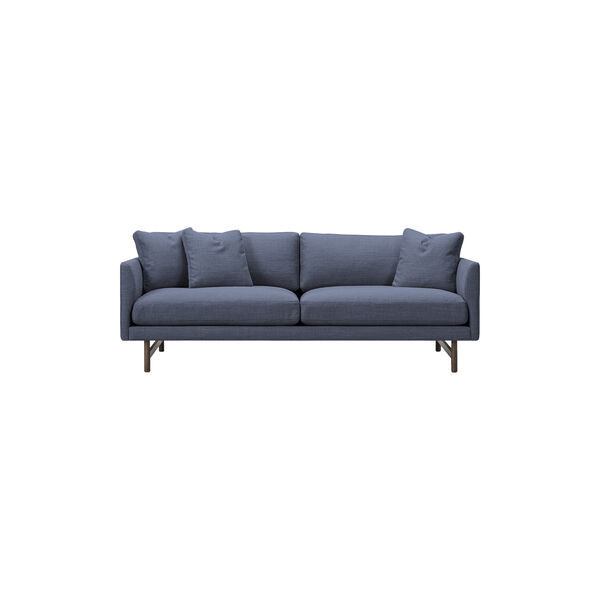 Calmo 2-seter sofa, bl&aring;/r&oslash;kt eik, Fredericia Furniture