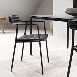 Vipp451 spisebordsstol, sort, Vipp