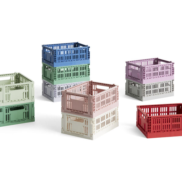 Colour Crate Mini sett med 2 stk., blush, HAY