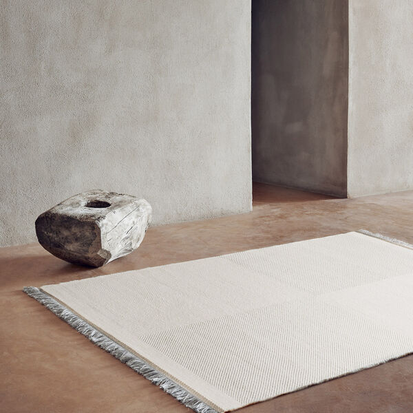 Mattia gulvteppe, white, Linie Design
