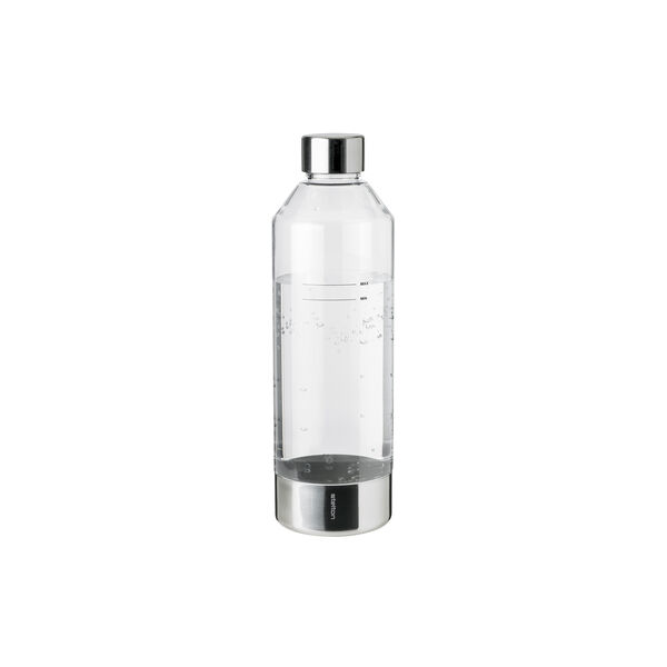 Brus flaske til kullsyremaskin, clear/steel Brus flaske til kullsyremaskin, clear/steel, Stelton