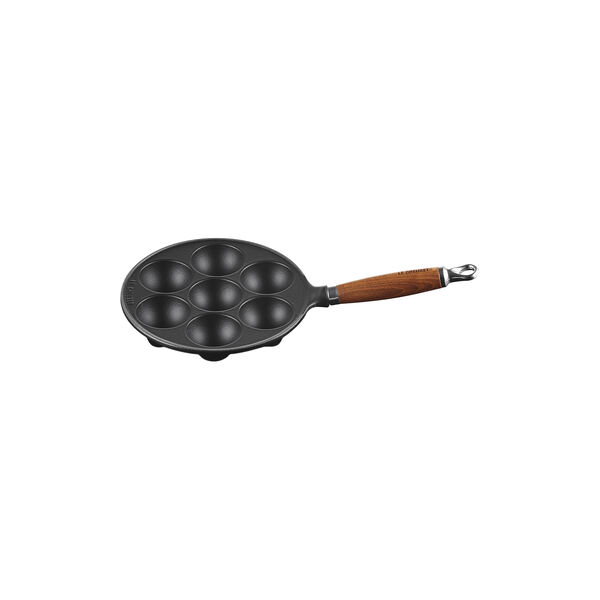 Munkepanne med treh&aring;ndtak 20 cm, matte black, Le Creuset