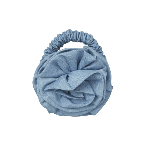 Denima Flower Hair Tie, coronet blue, Becks&ouml;ndergaard