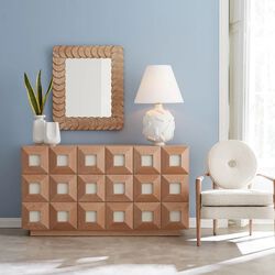 Otto Buffet skjenk, lys brun, Jonathan Adler