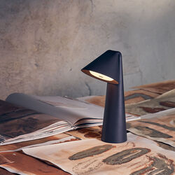 Ami Portable Lamp, chocolate clay, FRANDSEN