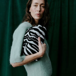 Day Zebra Clutch, black, DAY ET