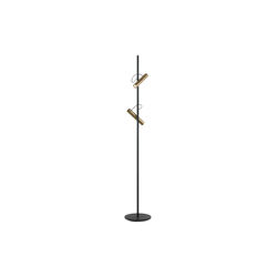 SPIRIT F1 gulvlampe, brass, LIGHT-POINT