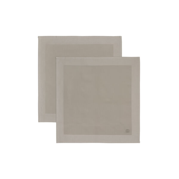 Damask servietter, greige, Georg Jensen Damask