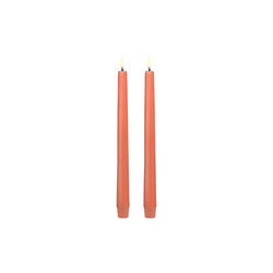 LED Slim taper lys 2-pk, apricot, Uyuni Lighting
