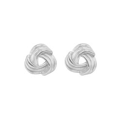 Knot Earrings, s&oslash;lv, WHO IS SHE