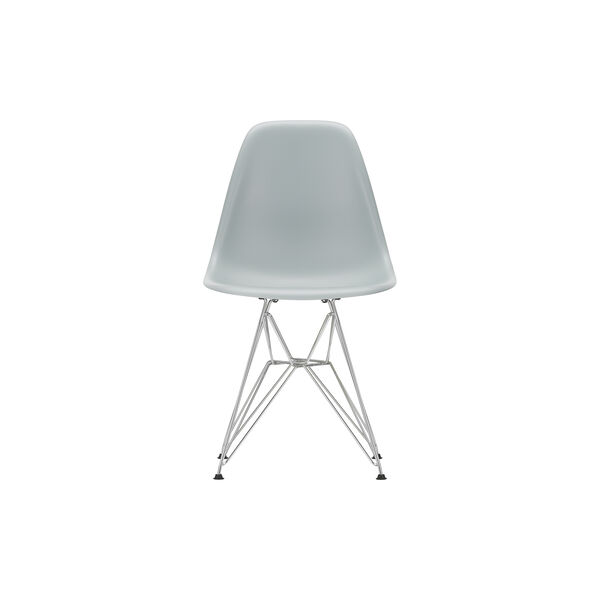 Eames DSR stol, light grey/krom Eames DSR stol, light grey/krom, Vitra