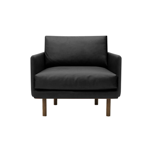 Emo lenestol, Dakar Black/r&oslash;kt eik, Bruunmunch Furniture