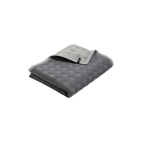 Mega Dot sengeteppe, mørkegrå, HAY