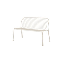 Thorvald SC111 Outdoor Dining Bench, ivory, &Tradition