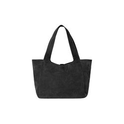 Lucille Tote Bag Large, black suede, CAMILLA PIHL