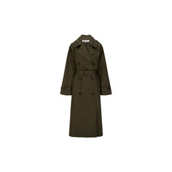 Aberdeen Trench Coat, armygrønn, Katrin Uri