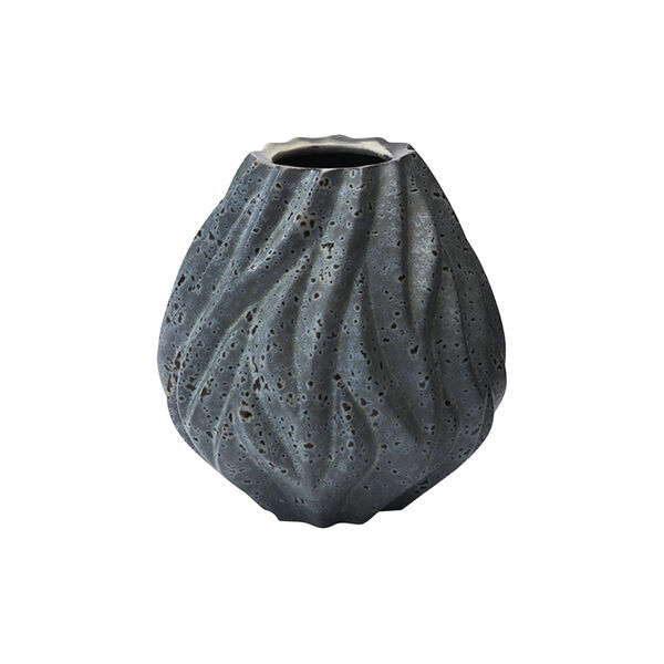 Flame vase, grå/brun, Morsø