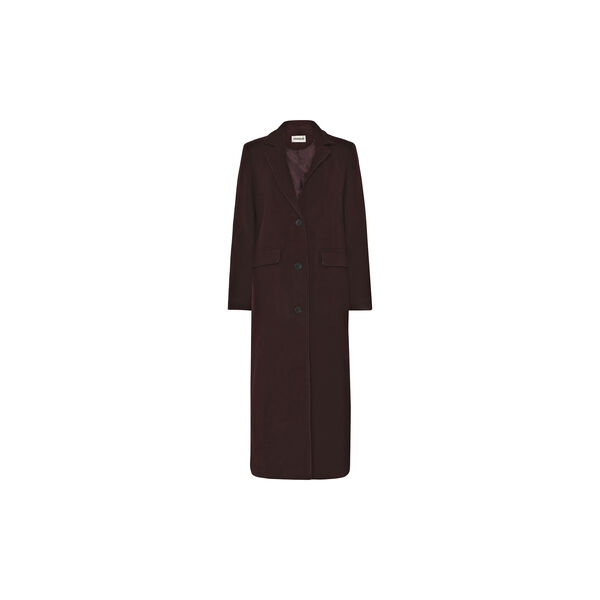 Eloises coat, fudge, Minimum