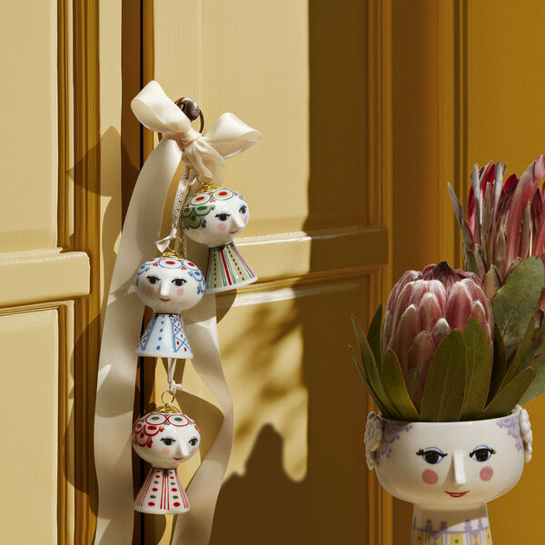 Eva Juleoppheng 2025, blå, Bjørn Wiinblad