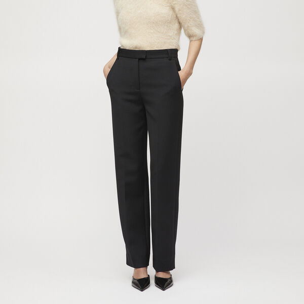 Cigarette pants, jet black, FWSS